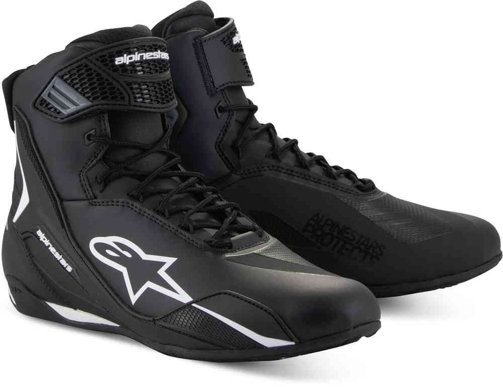 Alpinestars Faster-4 Black/White Shoes : Delivery in 10 Days